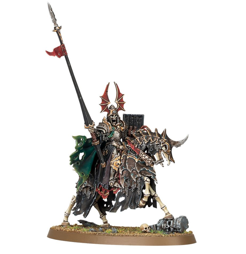 Age of Sigmar: Soulblight Gravelords - Wight King on Skeletal Steed