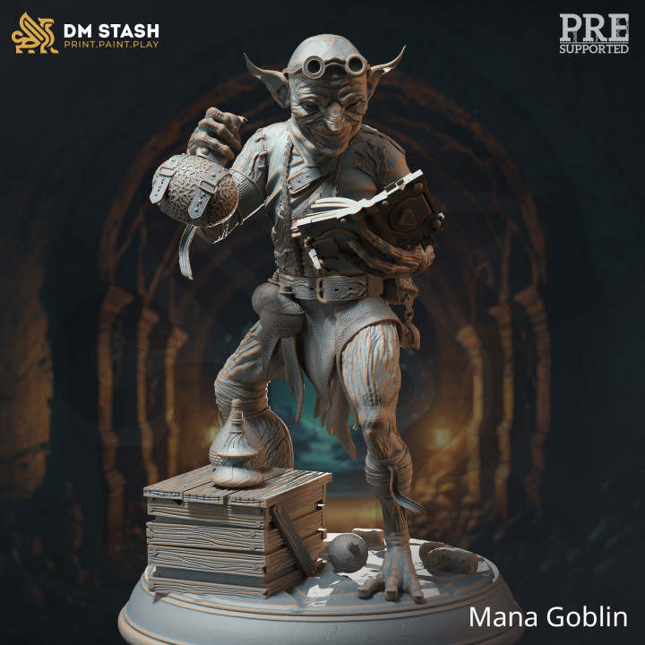 Mana Goblin - Alchemist | DM Stash | DnD | Fantasy Miniature