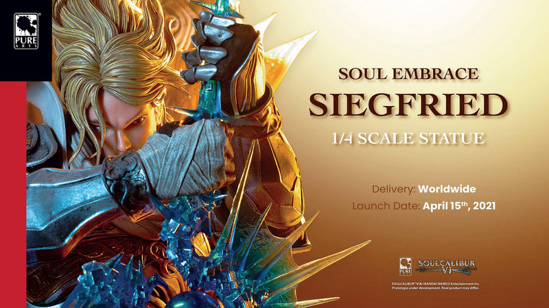 Soul Embrace Siegfried ¼ Scale DELUXE Statue - Cape Fear Collectibles